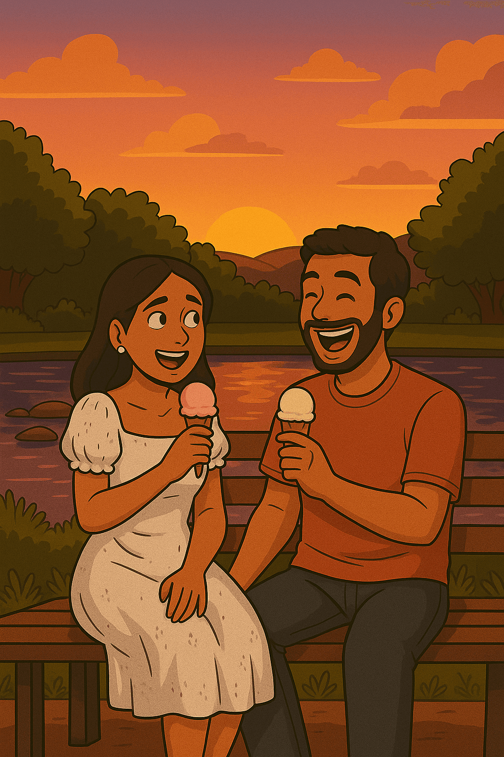 Lagoa em Barão de Cocais